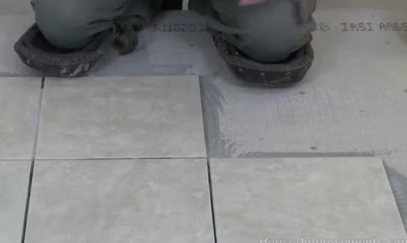 northeast minneapolis cracked kitchen floor tile replaced and matched​