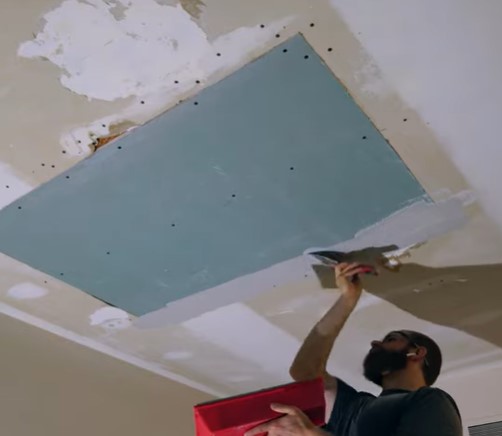 repair water damaged drywall ceiling in minneapolis